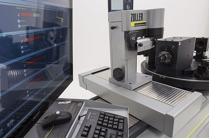 ZOLLER hyperion 与车床配合使用的通用预调和测量设备