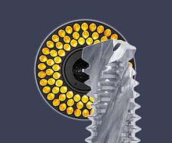 <p>以入射光测量前角, 后角, 倒角高度, 腹板厚度和加工面位置的测量程序。</p>