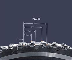 <p>曲轴刀具圆周切削刃平均值计算用测量程序。测量过程中可检查单个切削刃的公差。</p>