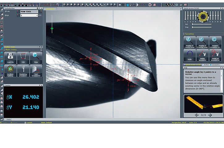 ZOLLER pomBasic 面周几何测量