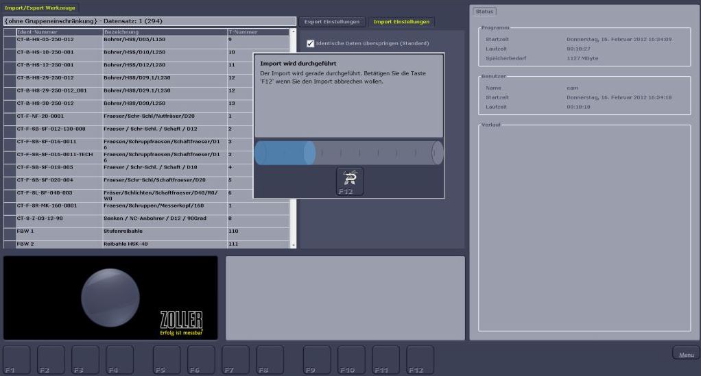 数据导入数据导出ZOLLER截图 