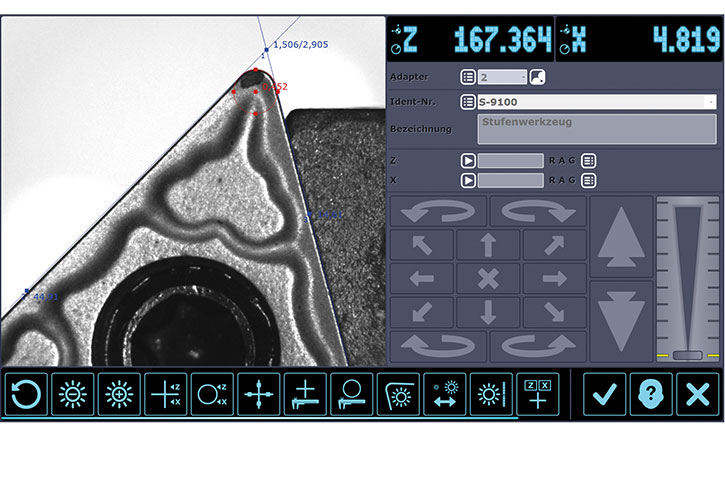 ZOLLER pilot 1.0 切削刃检查