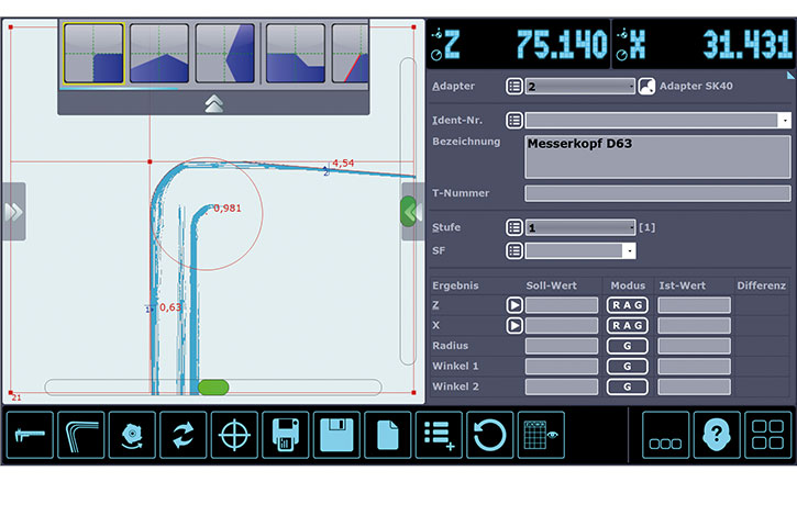 ZOLLER pilot 1.0 软件功能 cris360