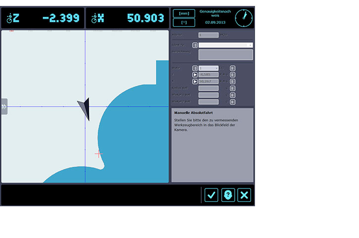 pilot 2 mT ZOLLER myTouch 操作技术
