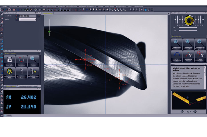 ZOLLER pomsoft 圆周测量 