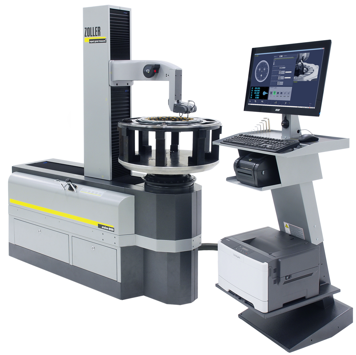 aralonCNC测量曲轴切割机ZOLLER
